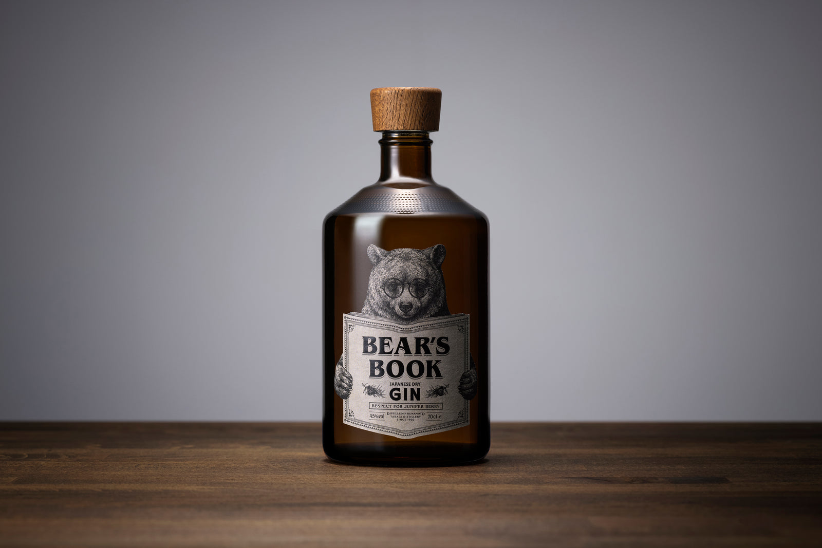 一時休売のお知らせ/クラフトジン「BEAR’S BOOK」